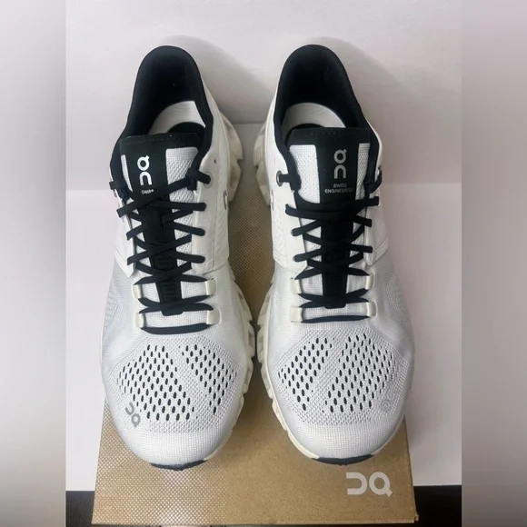 On Cloud X Women's Running Shoe, White/Black,W 7.5 US